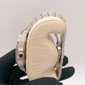 Relojes de Lujo Hechos a Mano, Edición Limitada, Joyas de Belleza Artísticas, Unisex, Clásicos, Hip Hop, Automáticos, Mecánicos, ETA, Acero Inoxidable, Zafiro - Product Image 6