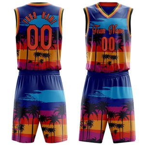 Uniforme de Baloncesto Personalizado Exclusivo, Jersey y Pantalones Cortos Sublimados 100% Poliéster, Producción Rápida, Ropa Deportiva al Por Mayor - Product Image 1