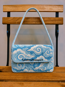 Sac à bandoulière portable de luxe professionnel, léger, robuste, de haute qualité, fait main, écologique et perlé, tendance, vente en gros - Product Image 4