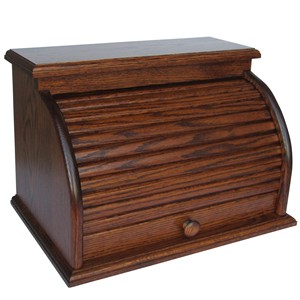 Panier à pain artisanal en bois de chêne vintage - Vente en gros - Product Image 1