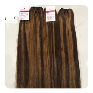 Rawhair Việt Nam Thương Hiệu Nổi Tiếng Nhà Máy Lớn Việt Nam Tóc Thô Bó 100% Tóc Con Người - Product Image 1