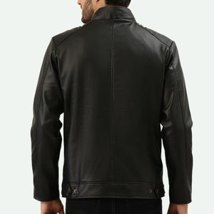 Chaqueta de Cuero para Hombre de Alta Calidad del Mejor Proveedor en Diferentes Tallas Venta Directa de Fábrica Chaqueta de Cuero para Hombre - Product Image 2