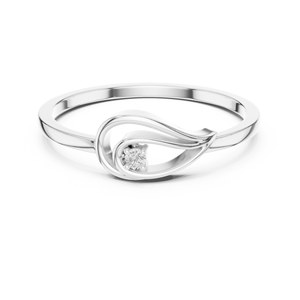 Bague de fiançailles en argent 925 avec moissanite taille brillant rond, style classique, bijou en diamant naturel - Product Image 3