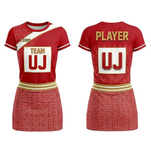 Tenues de netball personnalisées en gros pour équipes sportives féminines, robes de netball avec vêtements de tennis pour femmes - Product Image 1