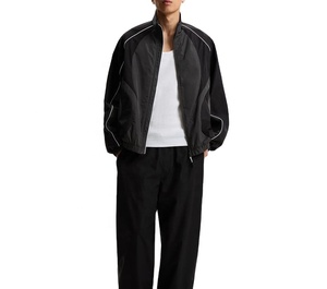 Wholesale Latest Nylon Windbreaker Vintage Sports Gym Wear Windbreaker Outdoor <b>Jacket</b> For <b>Men</b> - Product Image 3