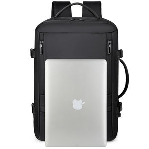 Sac à dos léger en PU personnalisé pour hommes, nouveau style, sac décontracté pour ordinateur portable, idéal pour les courts séjours professionnels, les lycéens et les étudiants universitaires - Product Image 3