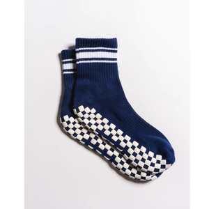 Calcetines deportivos con logotipo personalizado, calcetines antideslizantes de marca privada, diseño básico para Pilates, Yoga, Pickleball, Tenis, Calcetines deportivos de fábrica - Product Image 1