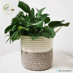 High Quality Jute <b>Tree</b> <b>Pot</b> – Durable Eco Friendly Natural Fiber <b>Plant</b> <b>Pot</b> Cover for Home and Garden Use - Product Image 2