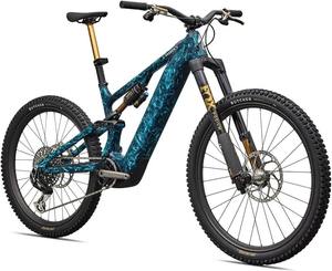 Bicicleta Eléctrica de Montaña de Fibra de Carbono 2026 G4 Astral Blue Dark Navy Chrome Strata con Suspensión Completa E-MTB 29er - Product Image 2