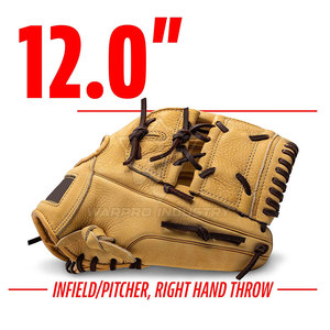 Durable Leather Construction Baseball Fielding Gloves Comfortable Fit For Infield Outfield Practice And Game Play - Product Image 3
