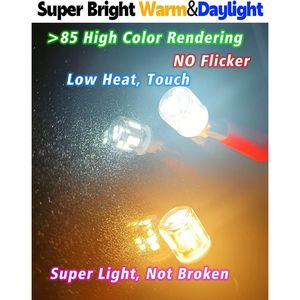 Lampadina LED T5 T10 per Illuminazione Paesaggistica, Base a Cuneo, 7W 11W 18W 25W 30W Equivalente a 3W T10 LED, 2700K Bianco Caldo per Accessori Interni Camper - Product Image 2