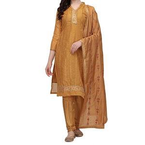 Vestido de Chifón Estampado para Mujer Musulmana, Vestidos Casuales Elegantes de Verano - Product Image 1