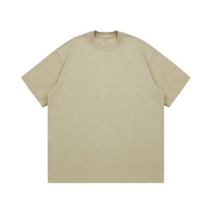 T-shirt Homme Col Rond Coupe Ample Manches Courtes Style Hip-Hop Respirant Écologique en Jersey Lourd 240g - Product Image 6