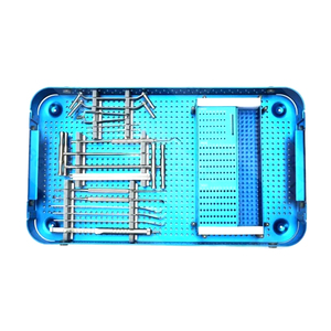 Juego de Instrumentos para Traumatología Ortopédica, Kit de Instrumentos Quirúrgicos de Acero Inoxidable para Fijación Ósea con Estuche de Esterilización - Product Image 2