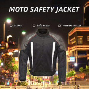 เสื้อแจ็คเก็ตมอเตอร์ไซค์สำหรับผู้ชาย – แห้งเร็ว ทนไฟ ระบายอากาศได้ดี ผลิตจากโพลีเอสเตอร์ - Product Image 4