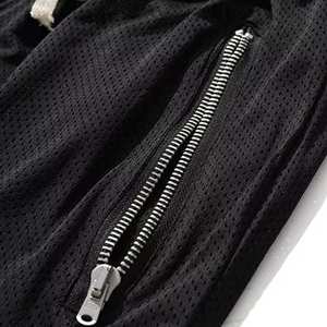 Pantalones Cortos de Baloncesto de Alta Calidad, Cintura Elástica, Transpirables, de Secado Rápido, para Entrenamiento en Gimnasio, Logotipo Personalizado, Venta al Por Mayor - Product Image 4