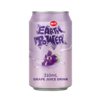 Boisson au jus de raisin Vedan Earth Power 310 ml en canette, boisson aromatisée