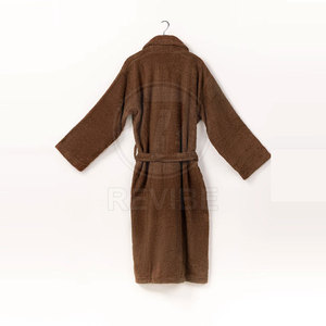 Bata de Baño de Lujo para Hombre, 100% Algodón, Tejido Afelpado Transpirable, Colección Premium para el Hogar - Product Image 3
