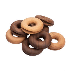 Clips de scellage créatifs en bois, style donut amusant, qualité supérieure, pour sacs de rangement, snacks et aliments frais, pour l'épicerie - Product Image 6