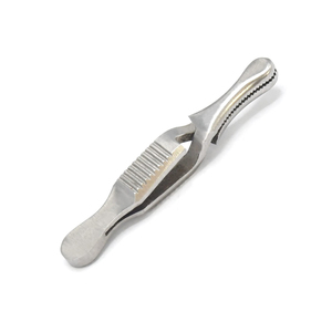Pince Bulldog droite de 2 pouces de qualité médicale en acier inoxydable, instrument chirurgical hémostatique vasculaire, manuel, réutilisable, CE, OEM - Product Image 1