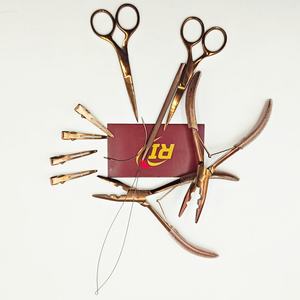 ชุดคีมต่อผมสีโรสโกลด์ ทนทาน ทำจากสแตนเลส ใช้สำหรับปิดห่วงไมโครริง สำหรับร้านทำผม ขายส่ง OEM REVAMP - Product Image 5