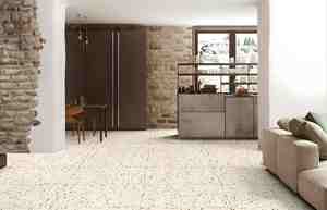 Carreaux vitrifiés de haute qualité à motif moucheté 600x1200mm, antidérapants, pour salle de bain et cuisine, style terrazzo luxueux, en céramique - Product Image 4