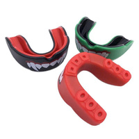 Protège-dents de boxe en silicone élastique non toxique, lavable, écologique, pour le sport, la boxe, le MMA, universel
