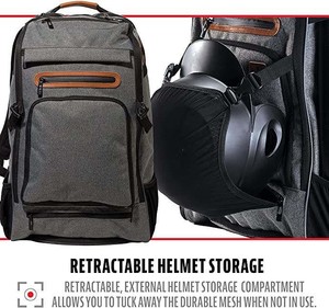 Sac seau à roulettes RTS pour baseball, softball et hockey, style tactique, polyester, couleurs personnalisées, pour accessoires d'entraînement et organisateur - Product Image 2