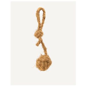 Juguete para Mascotas de Cuerda de Cáscara de Coco Hecho a Mano de Alta Calidad, Producto Natural y Duradero para Masticar para Perros - Product Image 1