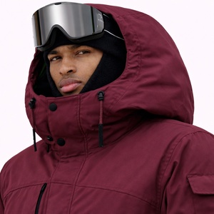 Chaqueta de Esquí y Snowboard Unisex de Alta Calidad, con Cierre, Impermeable, Térmica, Aislante, con Capucha, para Invierno, Escalada y Senderismo - Product Image 3