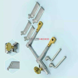 Retractor Cervical Ajustable Caspar con Cuchillas, Instrumento Quirúrgico Manual para Procedimientos de Columna Cervical, Ortopedia - Product Image 3