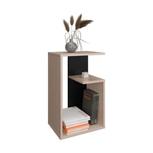 Comodino pratico con Design elegante con tavolino a 2 ripiani - Product Image 6