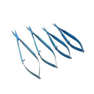 Tijeras de tenotomía Westcott, tijeras oftálmicas para microcirugía, instrumentos quirúrgicos de precisión de acero inoxidable, kit profesional - Product Image 5