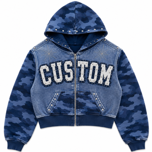 Sudadera con Capucha Extra Grande de Algodón Grueso Estilo Y2K Personalizada, Fábrica OEM ODM - Product Image 2
