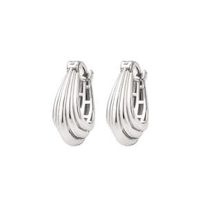 Minimalist 925 Silver Hoop <b>Earrings</b> For Women Simple Bohemian Jewelry For Everyday Fashion Anniversary And Special Events - Product Image 3