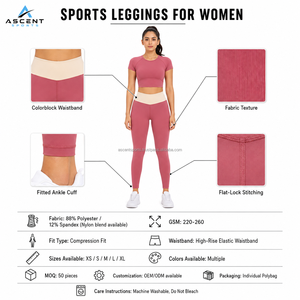 Leggings Deportivos de Cintura Alta para Mujer, Compresivos, para Yoga, Gimnasio, Entrenamiento, Running, Elásticos, Ropa Deportiva Activa - Product Image 6