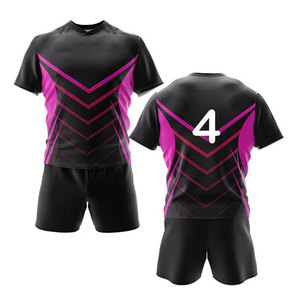 Uniforme de rugby de qualité supérieure, nouveau design, prix bas, uniforme de rugby, vêtements d'équipe de football, kit de rugby personnalisé durable, sport professionnel - Product Image 3