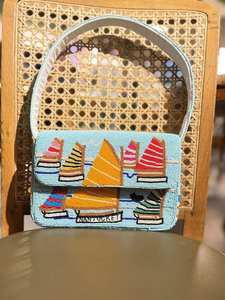 Sac Staud dupe personnalisable, pochette de mariage perlée et sac à bandoulière avec broderie, cadeau d'été tendance - Product Image 4