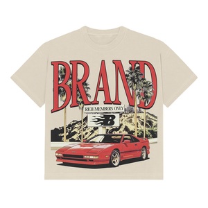 Camisetas Premium al por Mayor, Totalmente Personalizadas, 2026, 100% Algodón, Cuello Redondo, Corte Holgado para Hombre - Product Image 3