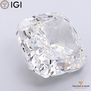 เพชรทรงคุชชั่น พร้อมใบรับรอง IGI 5.00 กะรัต เพชร CVD ผลิตในห้องปฏิบัติการ สี F ความสะอาดระดับ VS2 สำหรับแหวนหมั้น - Product Image 6