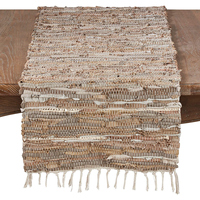Chemin de table de style antidérapant durable ferme salle à manger Rectangle tapis de pique-nique résistant à la chaleur chemins de table d'Inde
