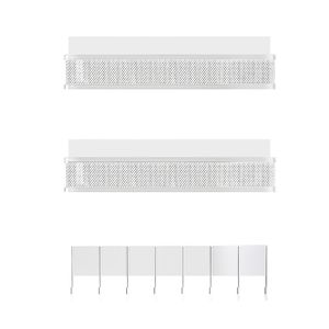 Étagère à épices magnétique robuste avec 8 crochets, étagères de rangement magnétiques pour réfrigérateur, four, micro-ondes, support pour assaisonnements, étagères de présentation - Product Image 4