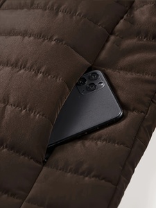 <b>Men</b> Sleeveless Puffer <b>Vest</b> Jacket Winter Warm <b>Thermal</b> Insulated Custom Logo Outerwear Supplier Bulk - Product Image 5