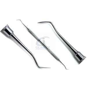 Outil de sculpture dentaire Hollenback Carver en acier inoxydable, réutilisable, autoclavable, pour amalgame et composite, certifié CE ISO OEM - Product Image 1