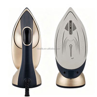 Aifa Nouveau Défroisseur Vapeur 2-en-1 avec Brosse en Tissu et Plaque en Silicone + Fer à Repasser Vapeur 1800W avec Semelle en Céramique