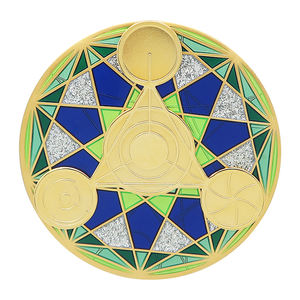 Monedas <span class=keywords><strong>de</strong></span> Alta Calidad con <span class=keywords><strong>el</strong></span> Símbolo del Cubo del Codex Metatron, 72 Nombres <span class=keywords><strong>de</strong></span> Dios, Moneda del Rey Salomón, Monedas <span class=keywords><strong>de</strong></span> Color Transparente para Colección - Product Image 1