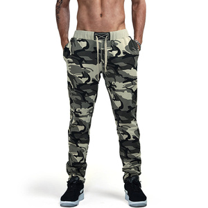 Pantalones de Mezclilla de Camuflaje para Hombre, Corte Ajustado, Cintura Media, Estilo Gótico Vintage, Pantalones Casuales de Spandex/Algodón para Otoño - Product Image 1
