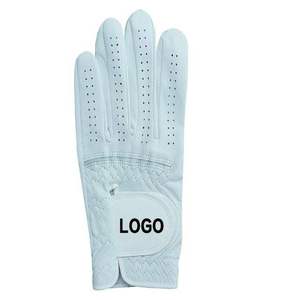 Gants de golf en cuir Cabretta noir avec logo personnalisé, fabrication directe d'usine, gants de golf Elite Tour, fabricant OEM ODM - Product Image 2