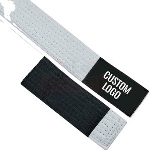 Cinturones de karate de alta calidad para hombre, bordado personalizado, todos los tamaños, de color, taekwondo, judo - Product Image 1