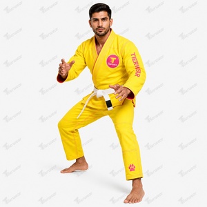 Uniforme Premium de Jiu Jitsu Brasileño, 400 GSM, Tejido de Algodón Perla, Duradero y Ligero, para Academia de Jiu Jitsu Brasileño - Product Image 4